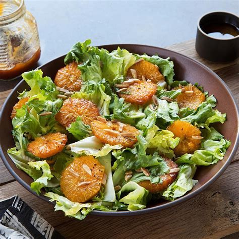 See more ideas about recipes, lacto vegetarian recipe, vegetarian recipes. Burnt Orange & Escarole Salad Recipe - EatingWell