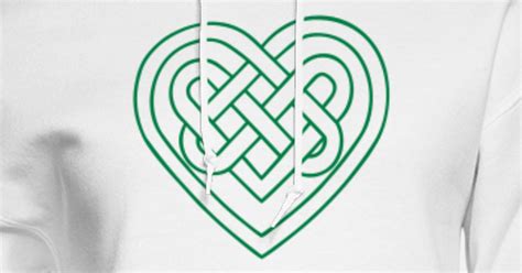 Celtic Heart Symbol Infinite Love And Loyalty Womens Hoodie