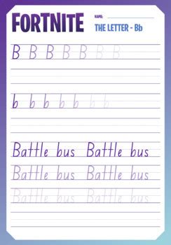 But when they search for cool fortnite name symbols they got disappointment on the search result but champw will definitely be there where you don't have any other option. FORTNITE - A to Z Handwriting Program by The Quiet Mind | TpT