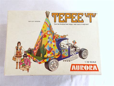 Tepee T Vintage Aurora Model Kit Today Would Be Consider Very