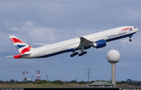 G Stbe British Airways Boeing 777 36ner Photo By Mitch Getson Id