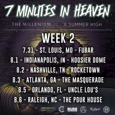 Bandsintown 7 Minutes In Heaven Tickets The Masquerade Purgatory
