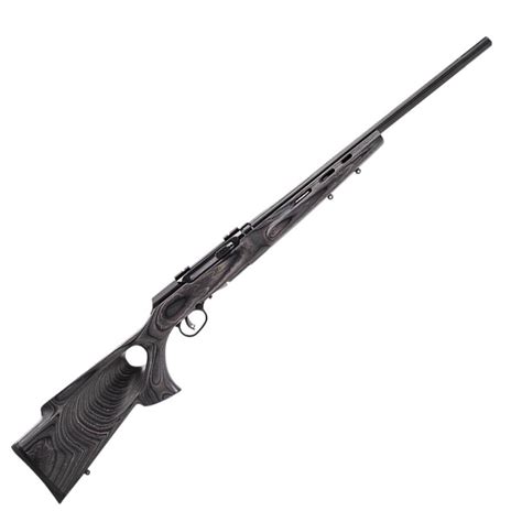 Savage A22 Target Thumbhole Gray Semi Automatic Rifle 22 Long Rifle