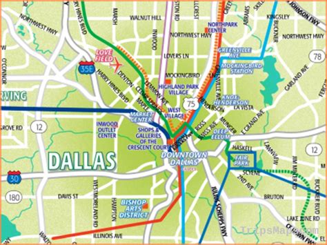 Map Of Dallas United States Where Is Dallas United States Dallas