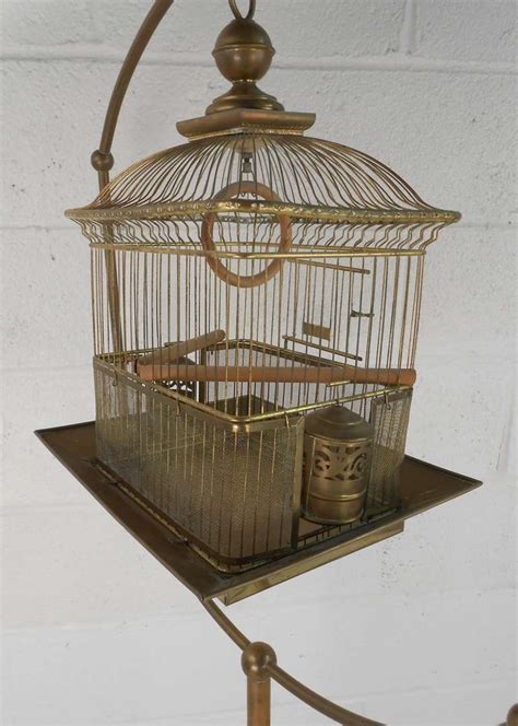 Brass Victorian Bird Cage By Hendryx Bird Cage Decor Antique Bird