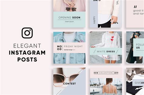 30 Best Instagram Post And Story Templates 2019