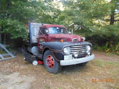 Find Used 1950 Ford F8 Flatbed Truck In Tilton New Hampshire United