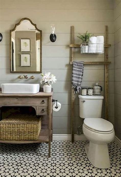 Stunning Rustic Farmhouse Bathroom Design Ideas 39 Homystyle