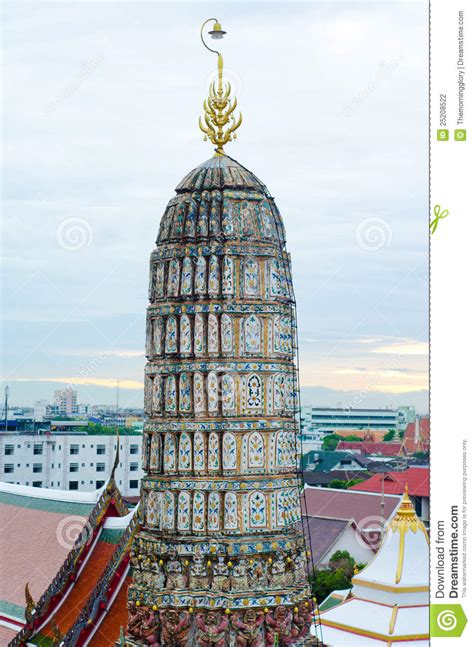 Temple Of The Dawn Stock Photo Image Of Siam Territory 25208522