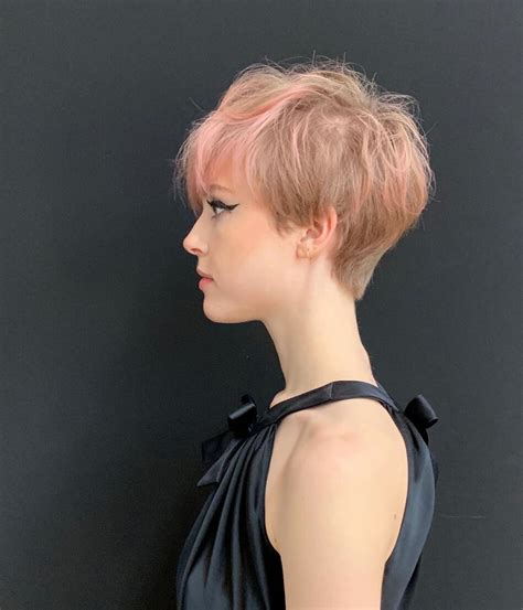 Pink Rounded Pixie