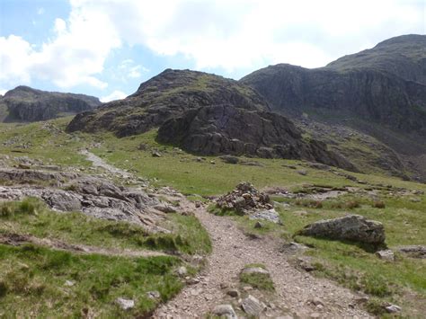 Walk up Scafell Pike via the Corridor Route from Borrowdale | Lake 