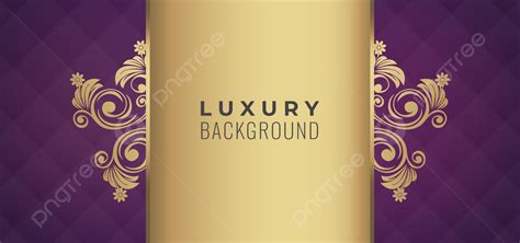 Luxury Gold Background With Purple Square Patterns Wallpaper Luxury