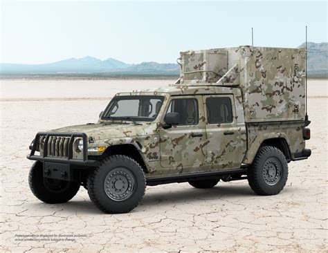 Am General And Jeep Partner Up For Gladiator Xmt Light Tactical Concept