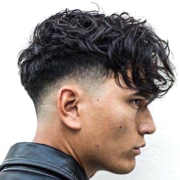 textured fringe haircut - Men Hairstyles 2019 | Wavy hair men, Mens