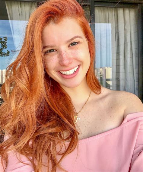 Vitoria Indra Beautiful Freckles Stunning Redhead Beautiful Red Hair