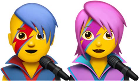 Pcholic The David Bowie Emoji Has Arrived In New Ios Update