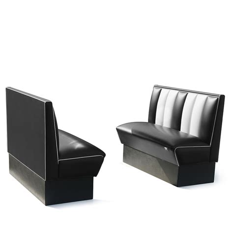 Any refinishing furniture diy starts with basic cleaning. Bel Air Dinerbank Single Booth HW-120 Zwart - TRF