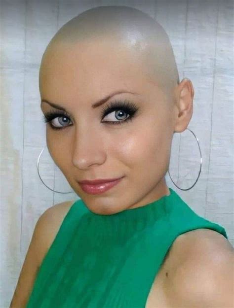 For The Love Of All Bald Women Bald Women Short Hair Styles Shaved Head Women