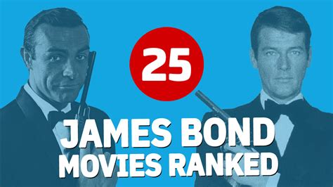all 25 james bond movies ranked