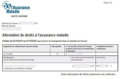 Comment Obtenir Attestation De Sécurité Sociale Sans Compte Ameli