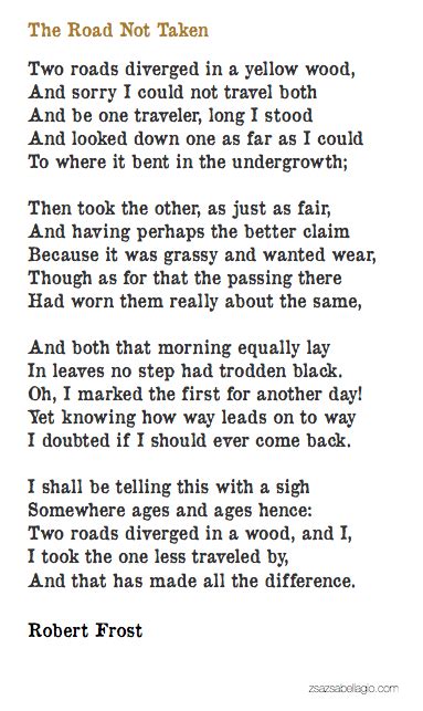 43 Robert Frost Poem The Road Less Taken Ideas In 2021 · Beauty Poems