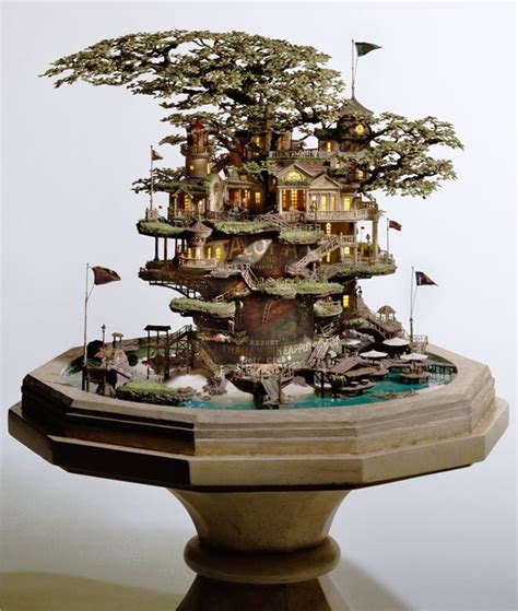 Fantasy Bonzai Treehouses Sarah Parks Blog