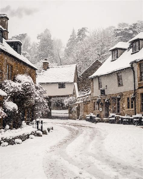 Snow In England Snowy England Winter Photography English Village