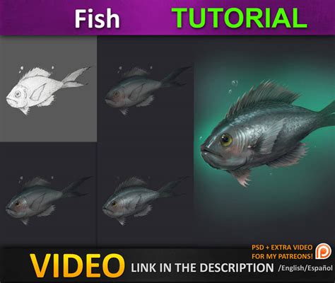 Painting A Fish Tutorial By Jesusaconde On Deviantart