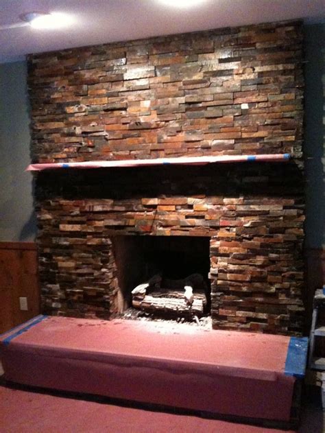 Slate fireplace brick fireplace makeover fireplace hearth home fireplace fireplace remodel fireplace design fireplace ideas mantle fireplace update. 14 best images about fireplace on Pinterest | More Slate ...
