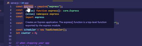 Visual Studio Code Typescript Intellisense Is Not Showing The Type Of