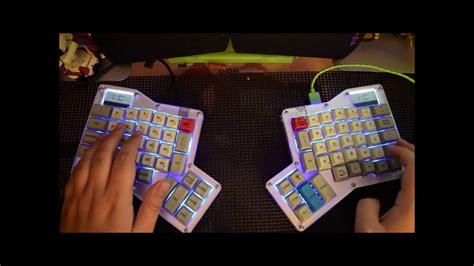 Ergodox Infinity Typing Test Youtube