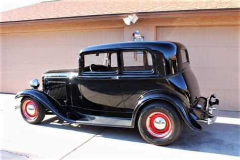 1932 Ford Victoria Hot Rod Henry Steel 32 Old School Vicky Survivor