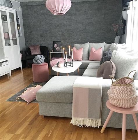 Tons Cinzarosabranco Pink Living Room Decor Living Room Decor