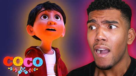 I Cant Believe Coco Actually Made Me Cry Coco Movie Reaction Youtube