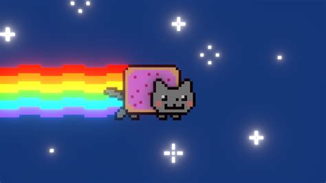 Nyan Cat Wallpaper 1080p Blender