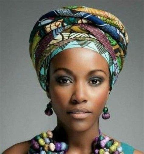 African Head Wraps Black Girls Head Tie Head Wrap On Stylevore