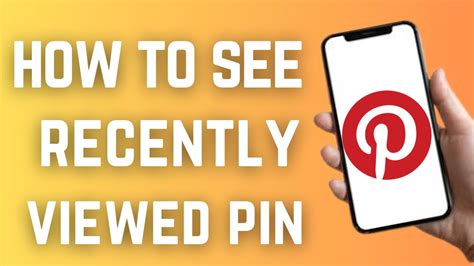 How To See Recently Viewed Pins On Pinterest 2023 Youtube