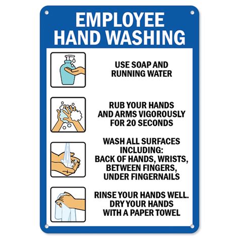 Employee Handwashing Sign Printable Printable Word Searches