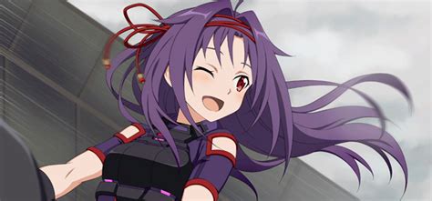 Purple Hair Anime Characters Female Art Dash