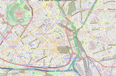 Das schweizerische konsulat in lille ist eine von 700 neben dem konsulat in lille unterhält die schweiz 12 weitere vertretungen in frankreich. Karte von Lille :: Frankreich Breiten- und Längengrad ...