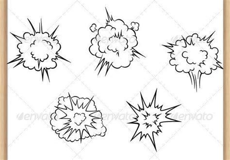 Pin by Camilaale on Kacchan mu | Cartoon clouds, Explosion drawing, Drawing cloud