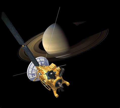 Cassini At Saturn View 1 Nasa Solar System Exploration