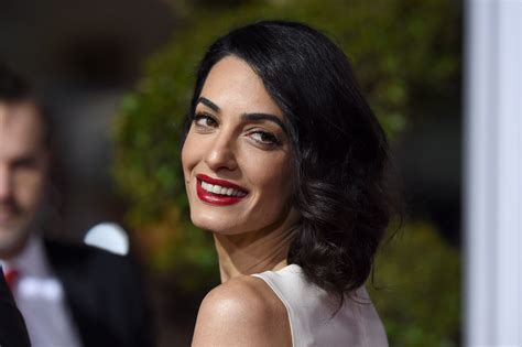 Amal Clooneys Latest Hair Transformation Is The Brunette Inspiration
