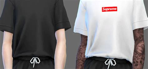 Sims 4 Cc Oversized Shirts Sweaters And Hoodies Fandomspot