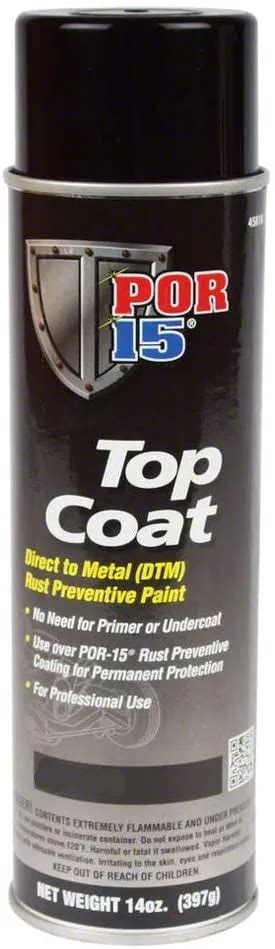Ecklers Por 15 Top Coat Spray Paint 14 Fl Oz In Assort