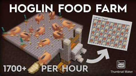 Minecraft Survival 2 Hoglin Farm Unlimited Food And Leather Farm Youtube