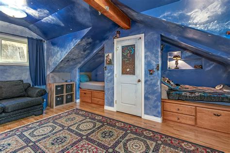 Ashland Oregon Straw Bale House For Sale Kids Bedroom 2