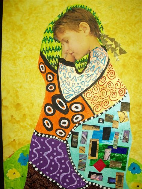 Jennykaykidsart Klimt Inspirations