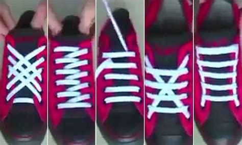 Ingenious Video Demonstrates Five Ways To Tie Your Laces Like A Pro