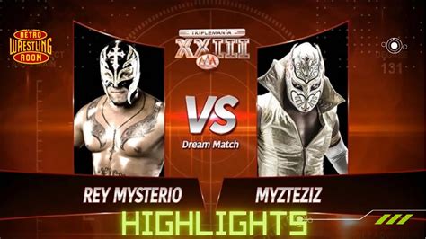 Rey Mysterio Vs Myzteziz Sin Cara Aaa Triplemania Xxiii Full